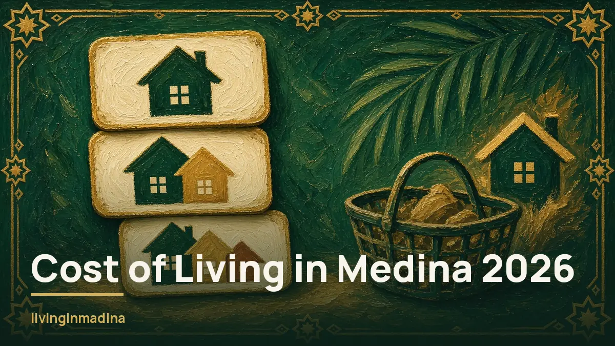 Cost of Living in Medina 2026: How to Check Budgets for Singles, Couples and Families