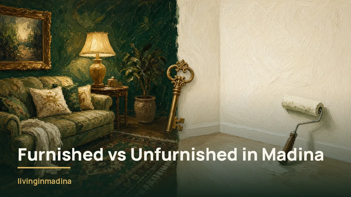 Furnished vs Unfurnished Apartments in Madina: Which to Choose