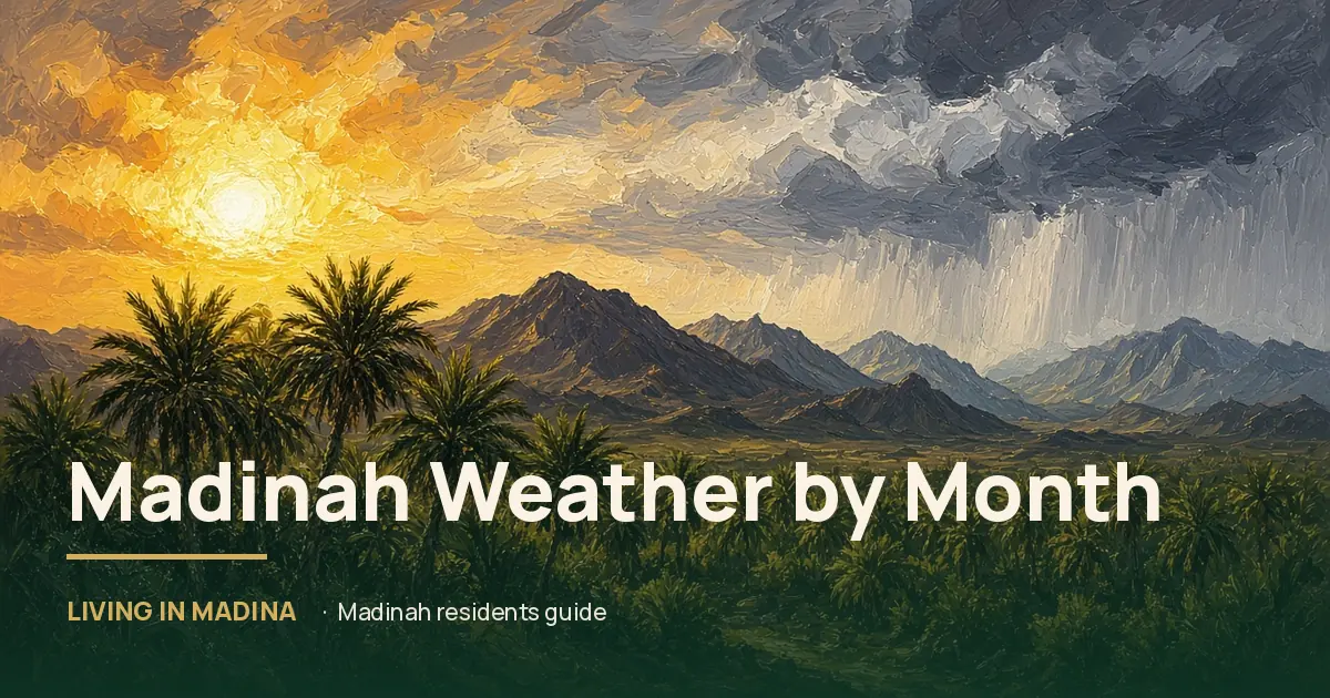 Madinah’s Weather Through the Year: A Resident’s Seasonal Planning Guide